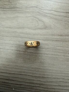 Gold Anxiety Fidget Ring